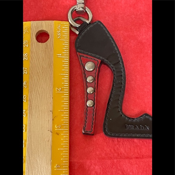 Authentic Prada Patent Leather High Heel Keychain - Picture 5 of 5